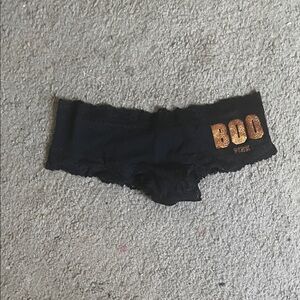 Black and Gold Halloween panties